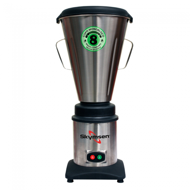 Liquidificador LC 8 comercial inox, copo monobloco inox - SKYMSEN